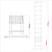 Sealey Telescopic Ladder 11-Tread Aluminium - BS EN 131 ATL11 Sealey - Dynamic Drive