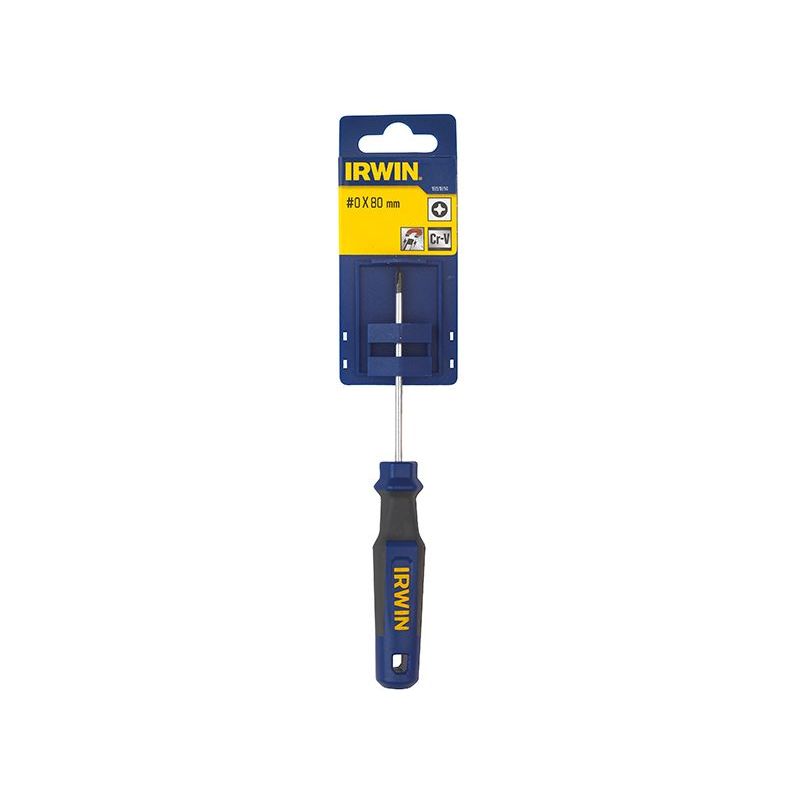 Irwin® Pro Comfort Screwdriver Phillips Tip PH0 x 80mm IRWIN® - Dynamic Drive
