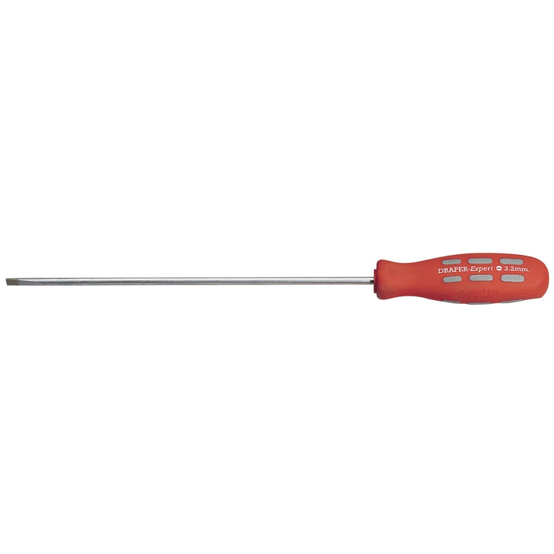 Draper Plain Slot Parallel Tip Mechanic's Screwdriver, 150 x 3.2mm (Sold Loose) Draper - Dynamic Drive