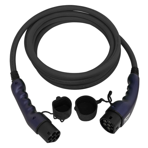 Sealey EV Charging Cable Type 2 to Type 2 32A 3PH 5m EVCC22323 Sealey - Dynamic Drive