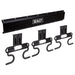 Sealey Wall Mounting 6 Hook Storage Rail APHKIT4 Sealey - Dynamic Drive