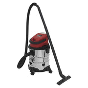 Sealey Vacuum Cleaner Cordless Wet & Dry 20L 20V SV20 Series Body Only Sealey  - Dynamic Drive