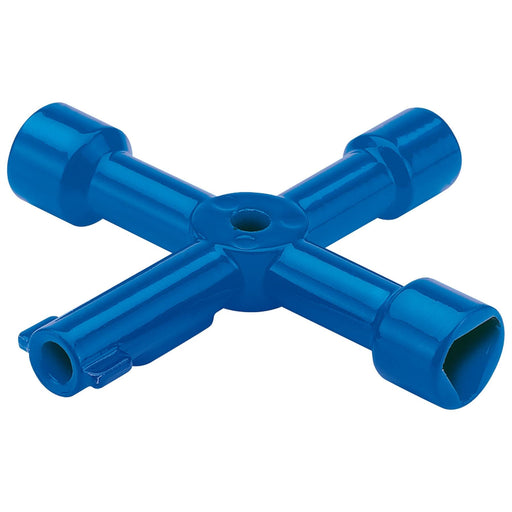 Draper 4 Way Service Utility Key 65393 Draper - Dynamic Drive