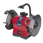 Sealey Bench Grinder200mm with Worklight 550W/230V BG200WL Sealey - Dynamic Drive