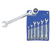 Silverline Flexible Head Ratchet Spanner Set 6pce 8 - 17mm Silverline - Dynamic Drive