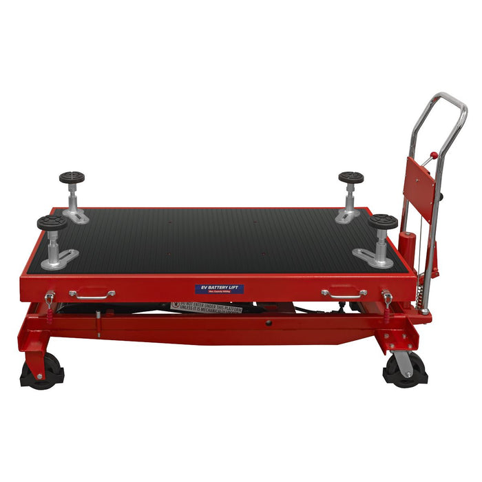 Sealey High Lift EV Battery Lift/Hydraulic Platform Truck 1000kg Capacity Sealey - Dynamic Drive