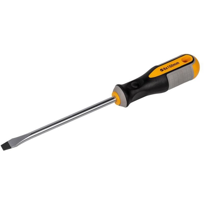 Roughneck Screwdriver Flared Tip 8.0 x 150mm Roughneck - Dynamic Drive