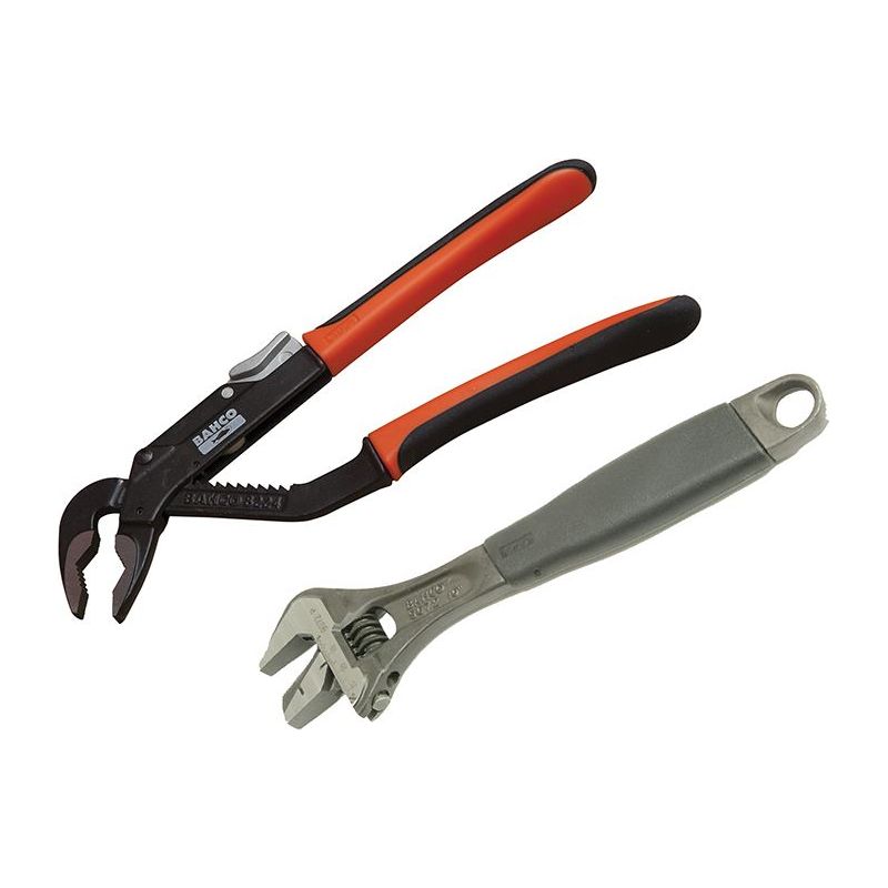Bahco 9873 Adjustable & Slip Joint Pliers Set, 2 Piece Bahco - Dynamic Drive