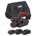 Sealey SV20 Series Cordless Planer Kit 20V - 2 Batteries CP20VEPKIT Sealey - Dynamic Drive