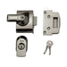 Yale Locks BS2 Nightlatch British Standard Lock 40mm Backset Chrome Finish Visi Yale Locks - Dynamic Drive