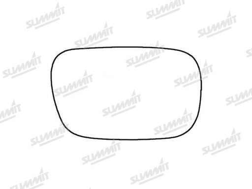 Summit Stick-On Standard Mirror Glass fits Lexus IS200 00 to 05 LHS Summit - Dynamic Drive