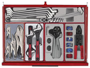 Teng Tools 53" PRO35™ Monster stack tool kit 1295 pieces red Town Tools - Dynamic Drive