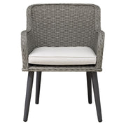 Dellonda Buxton Rattan Wicker Outdoor Chairs Set 2pc DG76 Dellonda - Dynamic Drive