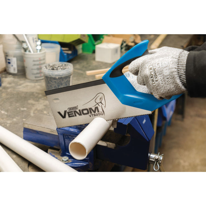 Draper Venom Double Ground Tenon Saw, 250mm, 11tpi/12ppi 82199 Draper - Dynamic Drive
