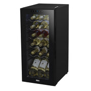 Baridi 18 Bottle Wine Fridge & Cooler - Black DH6 Baridi - Dynamic Drive