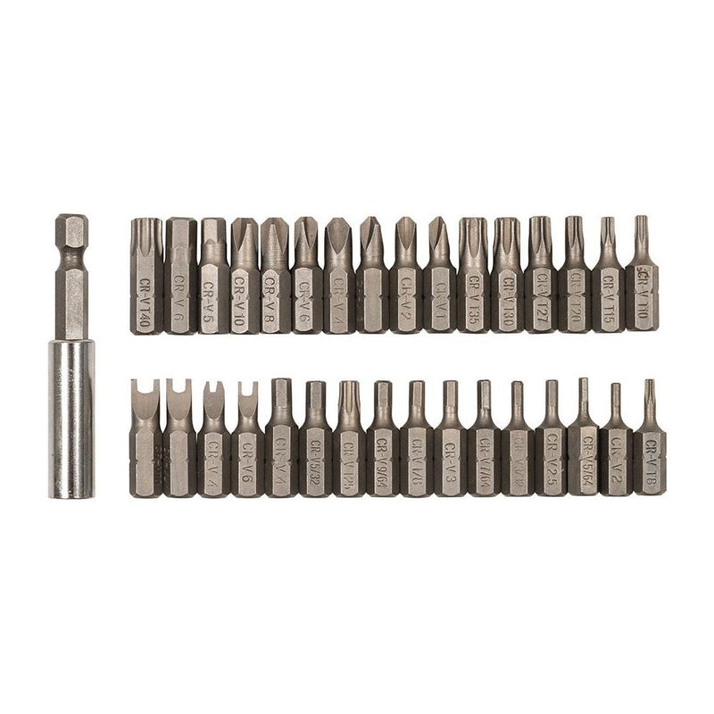 Silverline Security Bit Set 33pce 25mm Silverline - Dynamic Drive