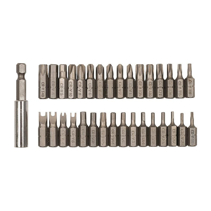 Silverline Security Bit Set 33pce 25mm Silverline - Dynamic Drive
