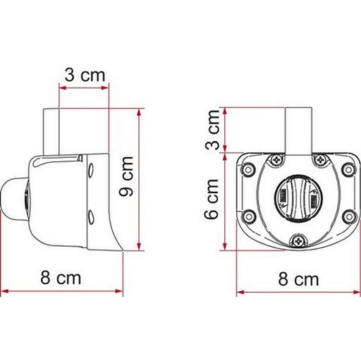 Fiamma Safe Door Guardian Ducato 09/09 Onwards Fiamma - Dynamic Drive
