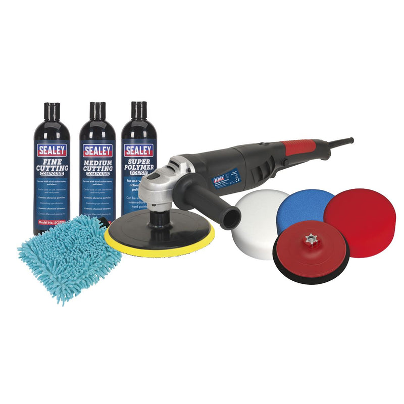 Sealey ï180mm Pro Polishing & Compounding Kit 1100W/230V CPK05 Sealey - Dynamic Drive
