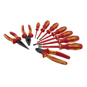 Draper XP1000 VDE Screwdriver and Pliers Set (10 Piece) 94859 Draper - Dynamic Drive