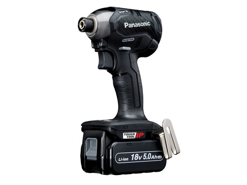 Panasonic EY76A1LJ Smart Brushless Impact Driver 18V 2 x 5.0Ah Li-ion Panasonic - Dynamic Drive