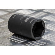 Sealey 63mm Double Ended Impact Socket 1/2"Sq Drive 27 x 27.5mm SX1822 Sealey - Dynamic Drive