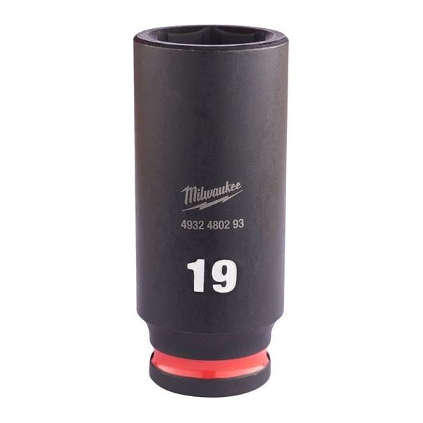 Milwaukee 19Mm 3/8 Impact Socket Deep-1Pc Ne 4932480293 Milwaukee - Dynamic Drive