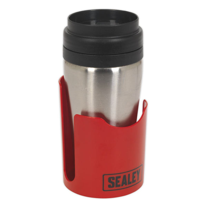 Sealey Magnetic Cup/Can Holder Red APCH Sealey - Dynamic Drive