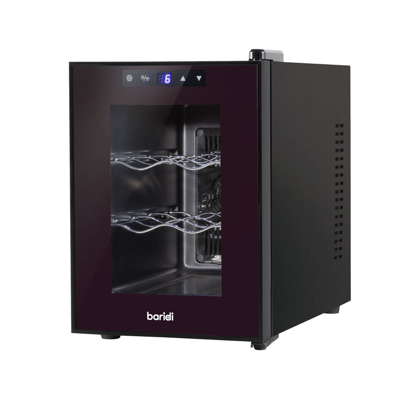 Baridi 6 Bottle Tabletop Wine Fridge & Cooler DH217 Baridi - Dynamic Drive
