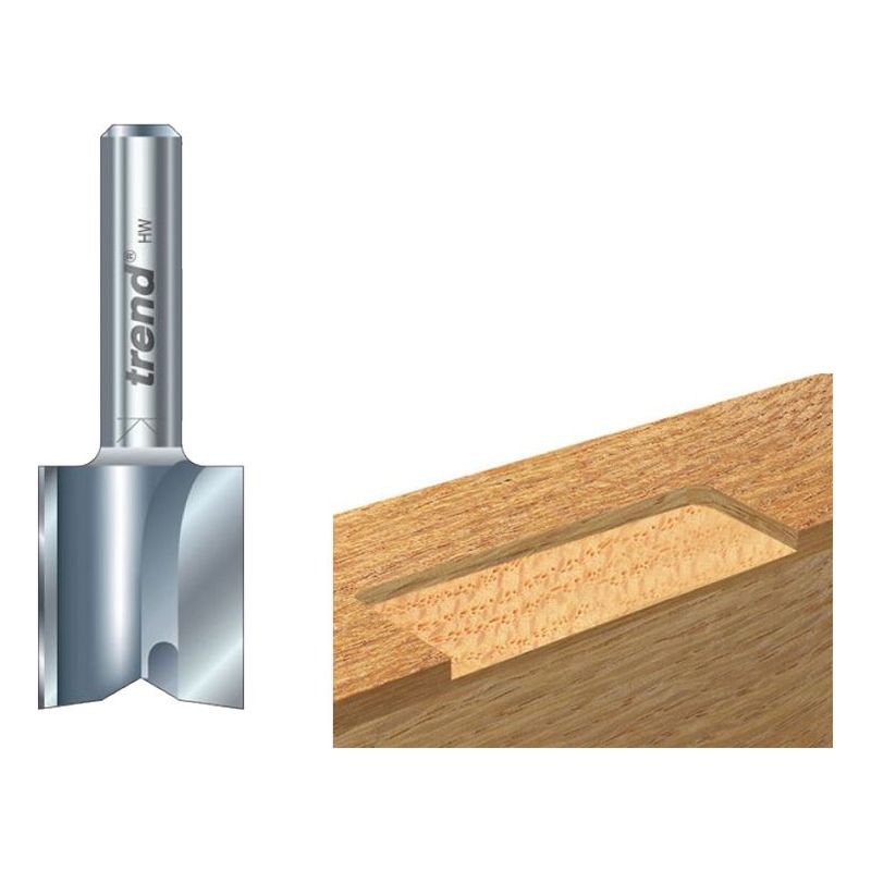 Trend 5/1 x 1/4 TCT Hinge Recessor 12.7 x 19mm Trend - Dynamic Drive