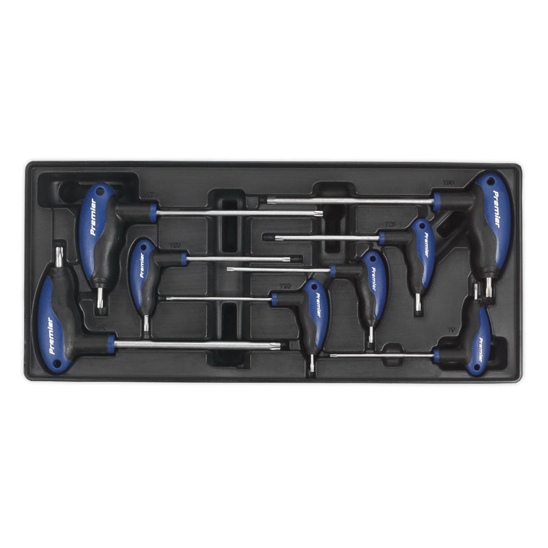 Sealey Tool Tray with T-Handle TRX-Star* Key Set 8pc TBT05 Sealey - Dynamic Drive