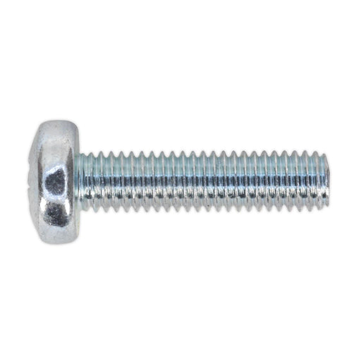 Sealey Machine Screw M5 x 20mm Pan Head Pozi Zinc Pack of 100 MSP520 Sealey - Dynamic Drive