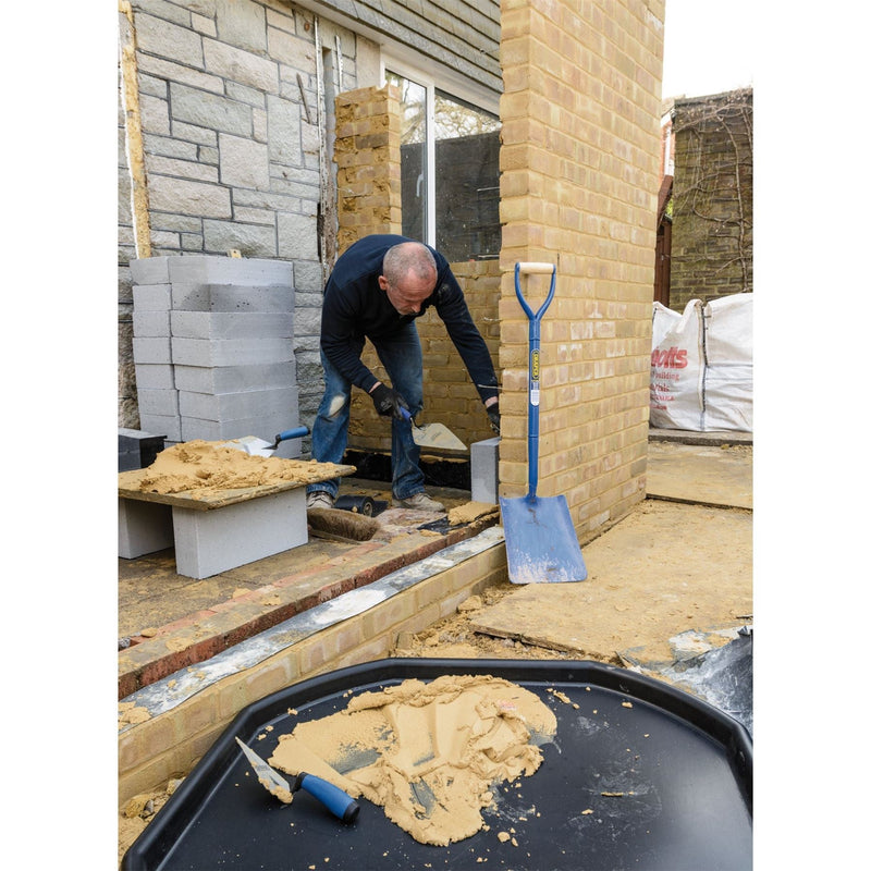 Draper Solid Forged Contractors Square Mouth Shovel 64327 Draper - Dynamic Drive