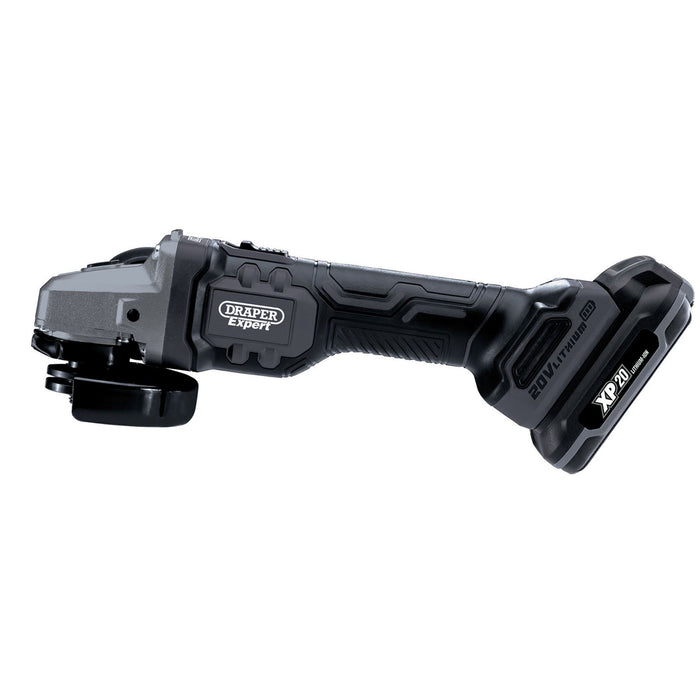 Draper XP20 20V Brushless Angle Grinder, 115mm (Sold Bare) 55953 Draper - Dynamic Drive