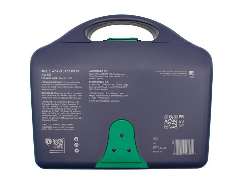 Scan First Aid Kit 1-25 Persons BS Approved Scan - Dynamic Drive