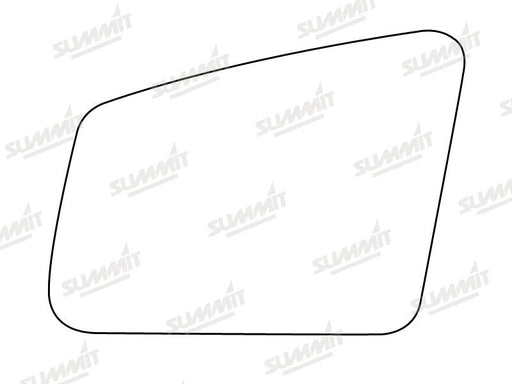 Summit Stick-On Aspheric Mirror Glass fits Mercedes A Class, B Class GLK 11 on LHS Summit - Dynamic Drive