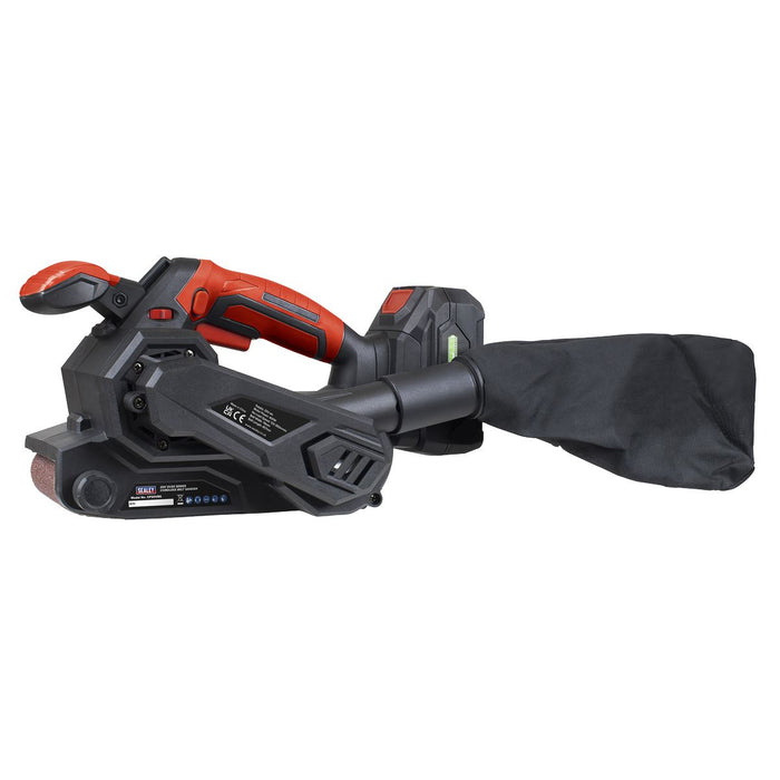 Sealey SV20 Series 76mm Cordless Belt Sander 20V - Body Only CP20VBS Sealey - Dynamic Drive