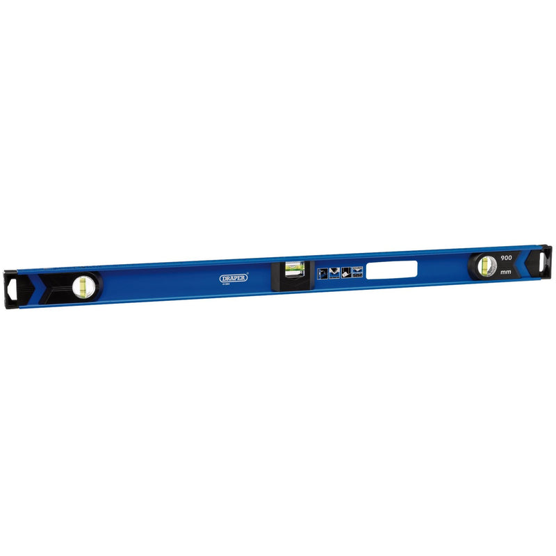 Draper I-Beam Levels with Side View Vial, 900mm 41394 Draper - Dynamic Drive