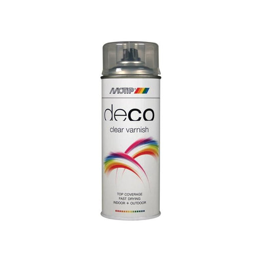 Motip® Deco Spray Clear Lacquer High Gloss 400ml MOTIP® - Dynamic Drive