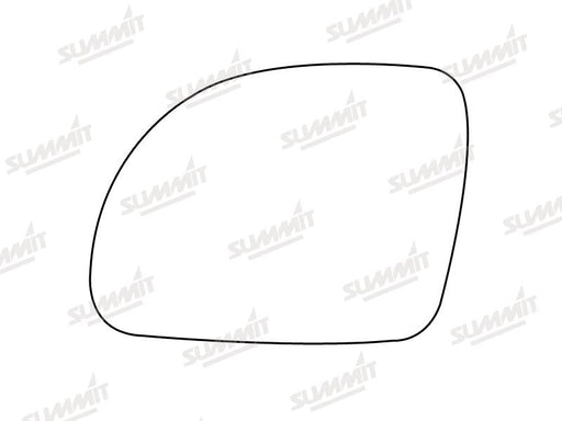 Summit Stick-On Standard Mirror Glass fits VW Beetle 99 on LHS Summit - Dynamic Drive