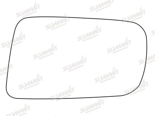 Summit Stick-On Standard Mirror Glass fits Toyota Camry 90 to 96 LHS Summit - Dynamic Drive