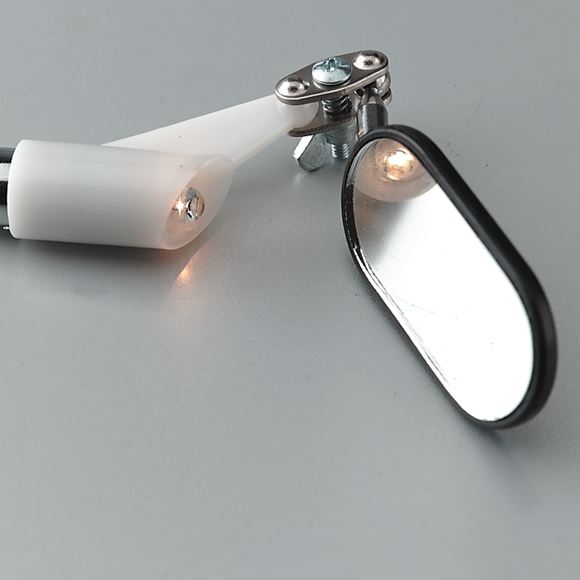 Sealey Flexible Inspection Mirror with Light AK650 Sealey  - Dynamic Drive