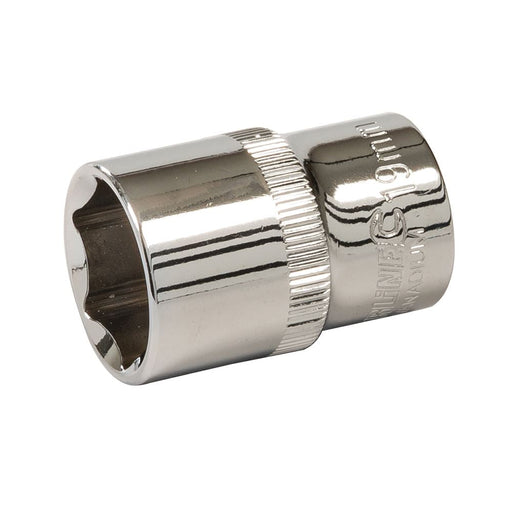 Silverline Socket 1/2" Drive 6pt Metric 19mm Silverline - Dynamic Drive