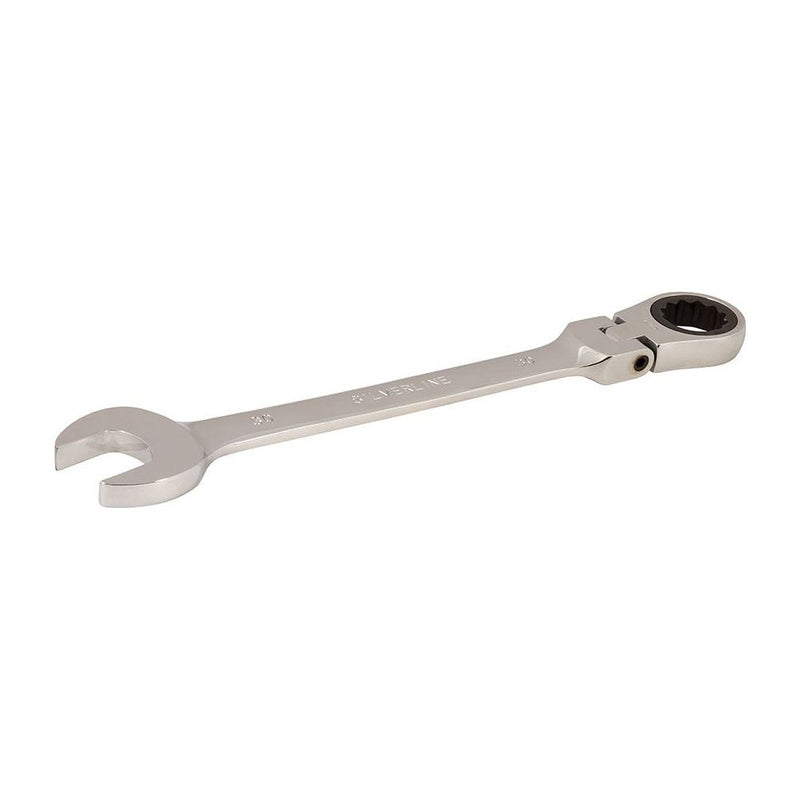 Silverline Flexible Head Ratchet Spanner 30mm Silverline - Dynamic Drive