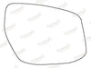 Summit Stick-On Standard Mirror Glass fits Nissan Pulsar 14 on LHS Summit - Dynamic Drive