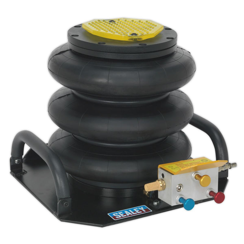 Sealey Premier Air Operated Fast Jack 3 Tonne 3-Stage PAFJ3S Sealey - Dynamic Drive