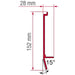 Fiamma Adaptor U: Simple and Reliable RV Accessory Attachment Fiamma - Dynamic Drive