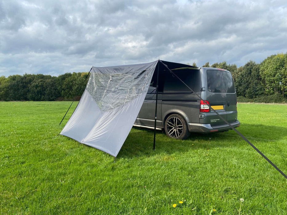 Olpro Rectangle Canopy with Window (Charcoal) Olpro - Dynamic Drive