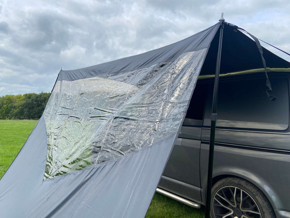 Olpro Rectangle Canopy with Window (Charcoal) Olpro - Dynamic Drive