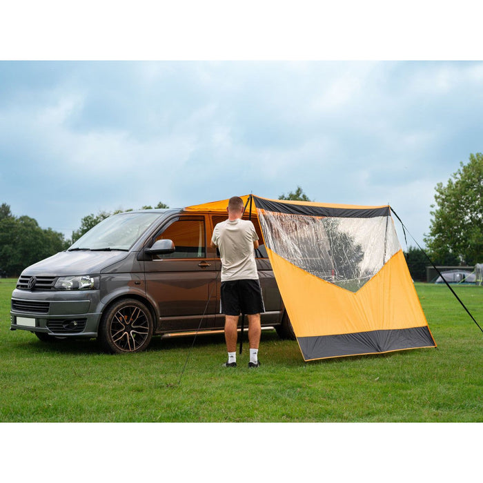 Olpro Rectangle Canopy with window (Orange) Olpro - Dynamic Drive
